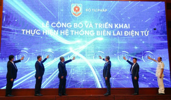 Bộ Tư pháp khai trương phần mềm Biên lai điện tử ứng dụng cho công tác thi hành án dân sự